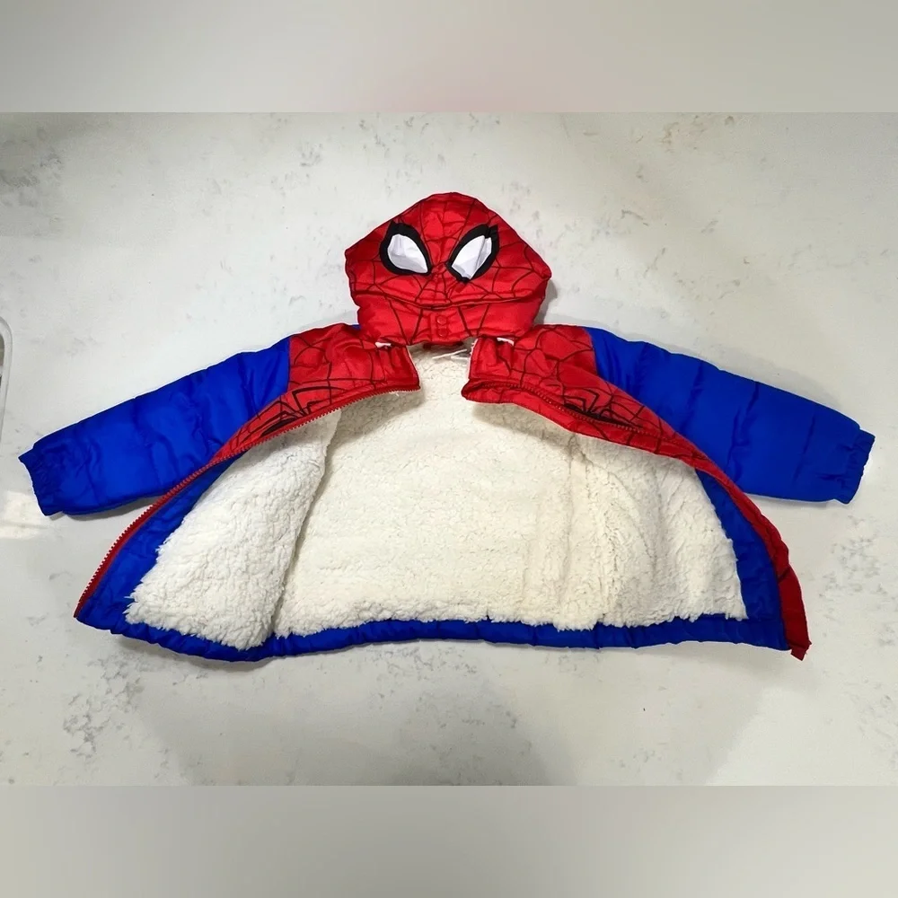 Marvel Superhero Costume Jacket - Red and Blue - Picture 8 of 9